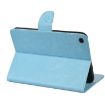 Samsung Galaxy Tab A8 10.5 2021 Butterfly Flower Leather Case Blue - 6
