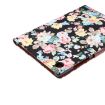 Samsung Galaxy Tab A8 10.5 2021 X200/X205 Flower Leather Case Black - 6