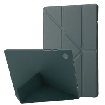 Samsung Galaxy Tab A8 10.5 2021 Green Acrylic PU Leather Case - 1
