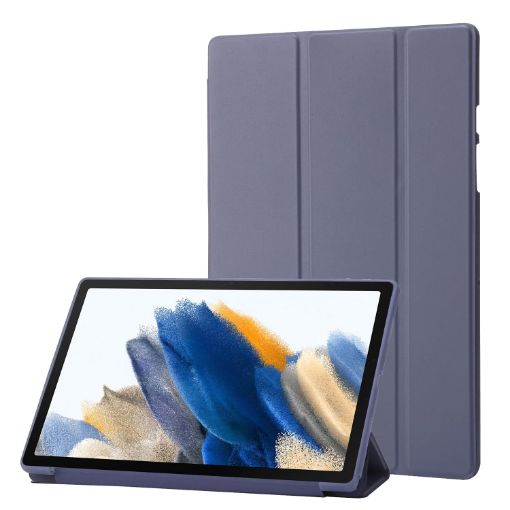 Samsung Galaxy Tab A8 10.5 2021 TPU Leather Case - Lavender Grey - 1
