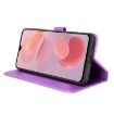 Ulefone Note 12P Purple Leather Phone Case with Diamond Texture - 5