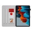 Samsung Galaxy Tab S9+ Watercolor Flip Leather Case (Spring Cherry) - 3