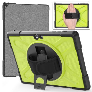 Microsoft Surface Go 4/3/2/1 Yellow Green TPU + PC Tablet Case - 1