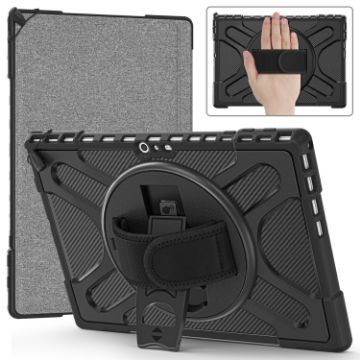 Microsoft Surface Pro 4/5/6/7 Black TPU + PC Tablet Case - 1