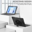Microsoft Surface Pro 4/5/6/7 Black TPU + PC Tablet Case - 6