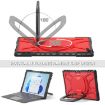 Red TPU + PC Tablet Case for Microsoft Surface Pro 4/5/6/7 - 7