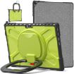 Yellow Green TPU + PC Tablet Case for Microsoft Surface Pro 4/5/6/7 - 1