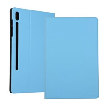 Samsung Galaxy Tab S8 Ultra Leather Case with Holder - Blue - 1