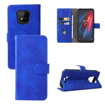 Ulefone Armor 8 Blue Leather Phone Case with Magnetic Buckle - 1