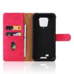 Ulefone Armor 8 Rose Red Leather Phone Case with Magnetic Buckle - 4
