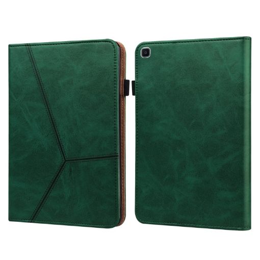 Samsung Galaxy Tab A 8.0 (2019) T290 Green Leather Tablet Case - 1