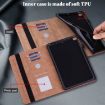 Samsung Galaxy Tab A8 10.5 (2021) Red Embossed Leather Case - 4
