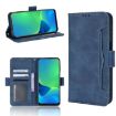 Ulefone Note 13P Blue Calf Pattern Leather Phone Case Skin Feel - 1