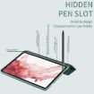 Samsung Galaxy Tab S8 Ultra/X900 Gold 3-Fold Honeycomb TPU Leather Case - 4