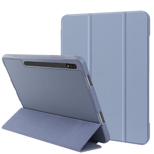 Samsung Galaxy Tab S8 Ultra/X900 Sky Blue 3-Fold Honeycomb TPU Case - 1