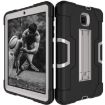 Galaxy Tab A 8.0 (2018) T387 Black/Grey Silicone PC Case with Holder - 3