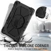 Shockproof Case for Samsung Galaxy Tab S8+ 12.4" SM-X800/SM-X806, Black - 4