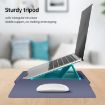 13" Blue Multifunctional Mouse Pad Stand & Handheld Laptop Bag - 3