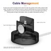 3 In 1 Silicone Charging Holder for iPhone, iWatch, AirPods - Black - 4