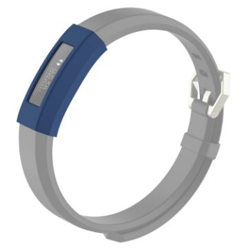 Navy Blue Silicone Watch Case for Fitbit Alta/Alta HR/ACE - Full Coverage - 1