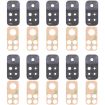 Xiaomi Redmi Note 11 Back Camera Lens - 10 PCS Replacement Set - 1