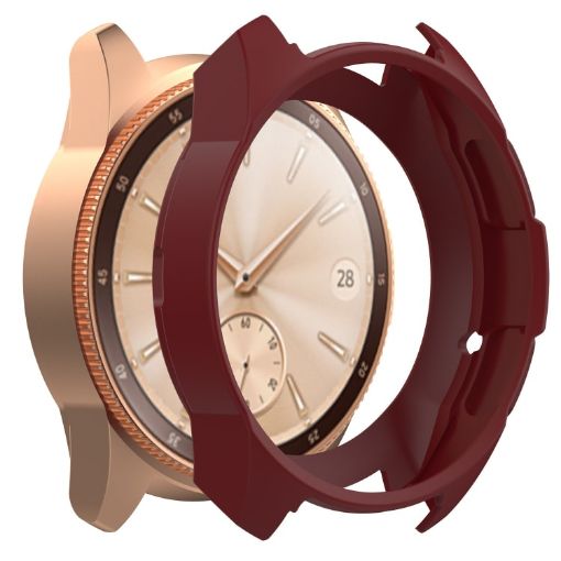 Galaxy Watch 42mm Silicone Case - Red Wine Color - 1
