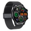 HK8Pro Smart Watch, 1.36" AMOLED, Steel Strap, NFC, Blood Oxygen, Black - 2