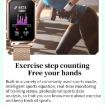 Gold NX2 Women's Smart Watch - 1.13" Screen, Heart Rate & Reminders - 5