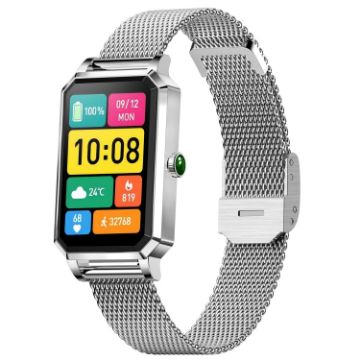 NX2 Women's Smart Watch, 1.13" Color Screen, Heart Rate & Physiological Reminder - 1