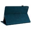 Samsung Galaxy Tab A7 10.4 2020 Butterfly Flower Leather Case Blue - 4