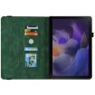 Samsung Galaxy Tab A8 10.5 2021 Green Butterfly Flower Leather Case - 5