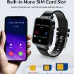 Air Smart Watch 1.75" IPS Screen, Video Chat/SIM, 4GB+64GB (Black) - 2