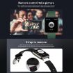 Rogbid Rowatch 1 Smart Watch, 1.4" IPS Screen, Blood Pressure & Sleep Monitoring, Blue - 7