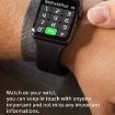 i7 Pro+ Smart Watch, 1.75" TFT, Blood Pressure & Sleep Monitor, Red - 3