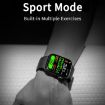 D SEVEN 1.9" TFT Screen Smart Watch, Bluetooth Dial, Sleep Monitor, Grey - 3