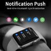 D SEVEN 1.9" TFT Screen Smart Watch, Bluetooth Dial, Sleep Monitor, Grey - 4