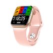 D SEVEN 1.9" TFT Smart Watch, Bluetooth Dial/Sleep Monitor - Pink - 2