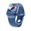 D SEVEN 1.9" TFT Screen Smart Watch, Bluetooth Dial, Sleep Monitor, Blue - 2