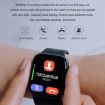 D SEVEN 1.9" TFT Screen Smart Watch, Bluetooth Dial, Sleep Monitor, Blue - 5