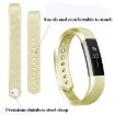 FITBIT Alta Metallic Strap - Golden Replacement Band for Fitness Tracker - 2