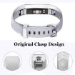 FITBIT Alta Metallic Strap Silver - Stylish Replacement Band - 1