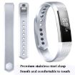 FITBIT Alta Metallic Strap Silver - Stylish Replacement Band - 2