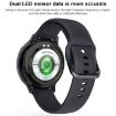 S30 Smart Wristband 1.28" TFT Screen, Temp & Sleep Monitor (Silver Steel) - 4