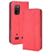 Ulefone Armor X10/X10 Pro Red Leather Phone Case with Magnetic Buckle - 1