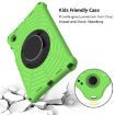 Samsung Galaxy Tab A8 10.5 2021 Green EVA Case with Strap & Holder - 5