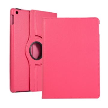 Lenovo M10 Plus 3rd Gen Rose Red 360 Rotation Leather Tablet Case - 1