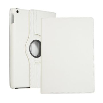 Lenovo M10 Plus 3rd Gen White Leather Tablet Case 360 Rotation Holder - 1