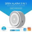 NEO NAS-AB03WT WiFi USB Siren Alarm with Temp & Humidity Sensor - 2