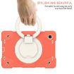 Samsung Galaxy Tab A8 10.5 2021 Full Body Case with Holder & Strap Orange - 5