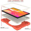 Samsung Galaxy Tab A8 10.5 2021 Full Body Case with Holder & Strap Orange - 6